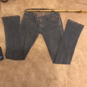 Moto Montenegro custom made jeans size 28 x 34